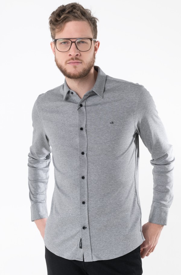 SLIM FIT KNITTED SHIRT