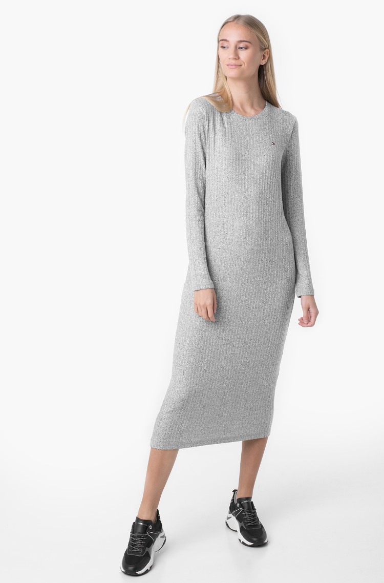 grey Dress SLIM VISCOSE RIB C-NK MIDI DRESS Tommy Hilfiger, Dresses grey  Dress SLIM VISCOSE RIB C-NK MIDI DRESS Tommy Hilfiger, Dresses | Denim  Dream e-store