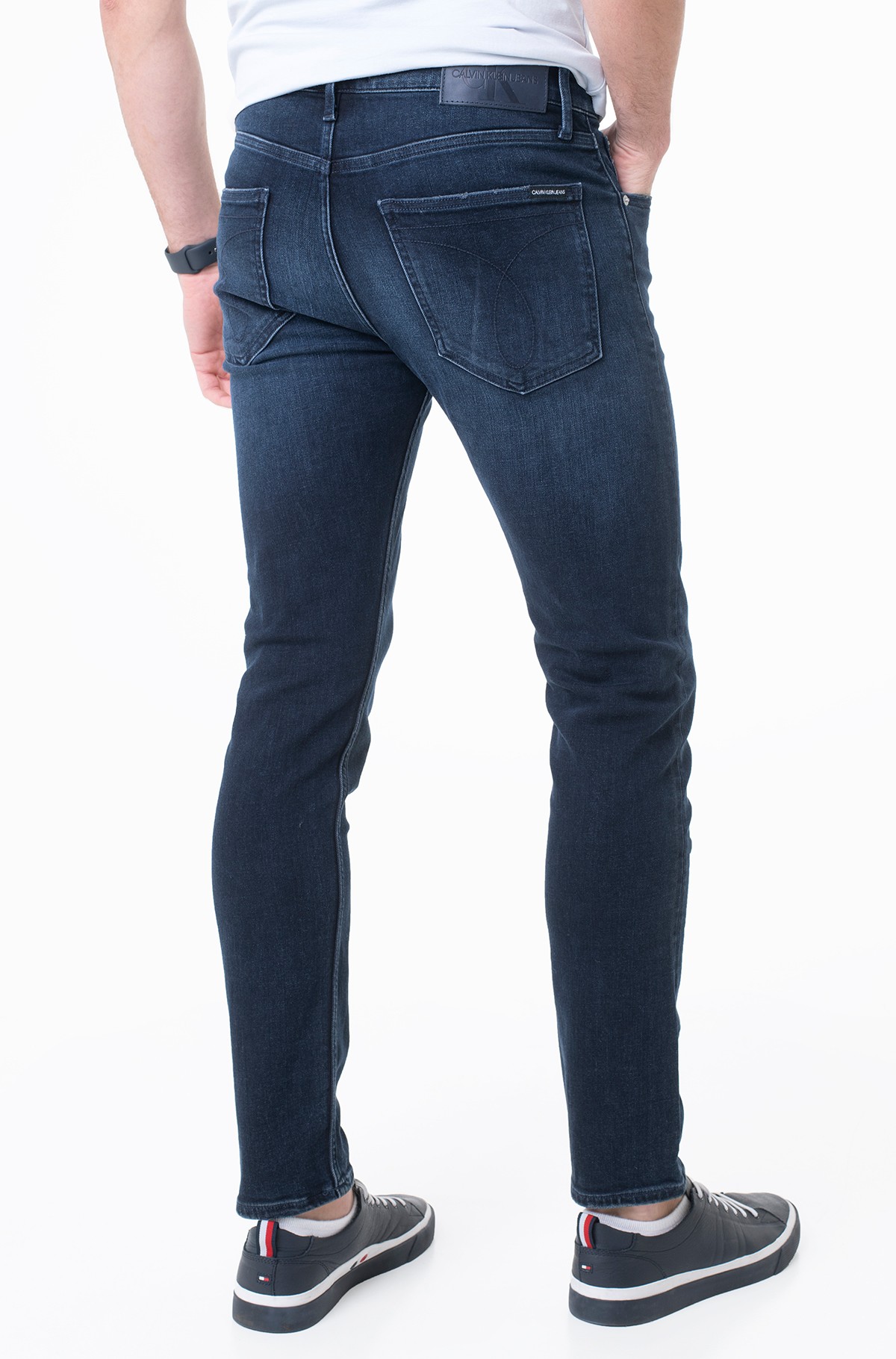 mėly Džinsinės kelnės CKJ 016 SKINNY J30J314625 Calvin Klein, Vyriški  Džinsinės kelnės | Denim Dream E-pood