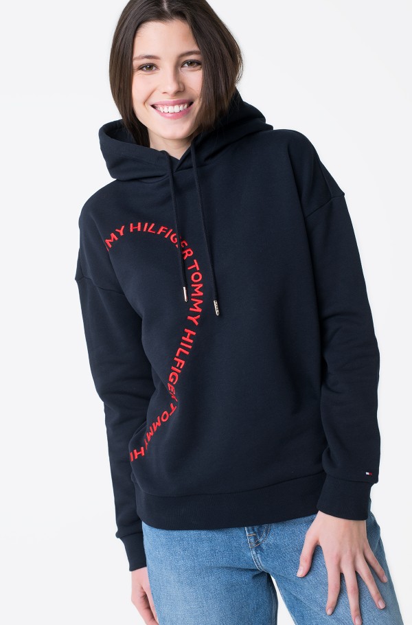 ABO TH SCRIPT RELAXED HOODIE