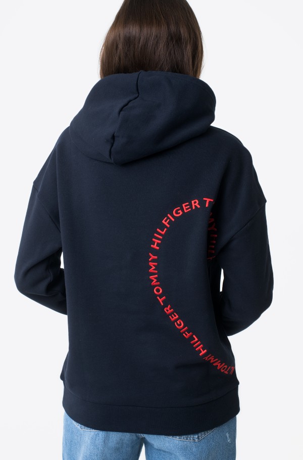 ABO TH SCRIPT RELAXED HOODIE-hover