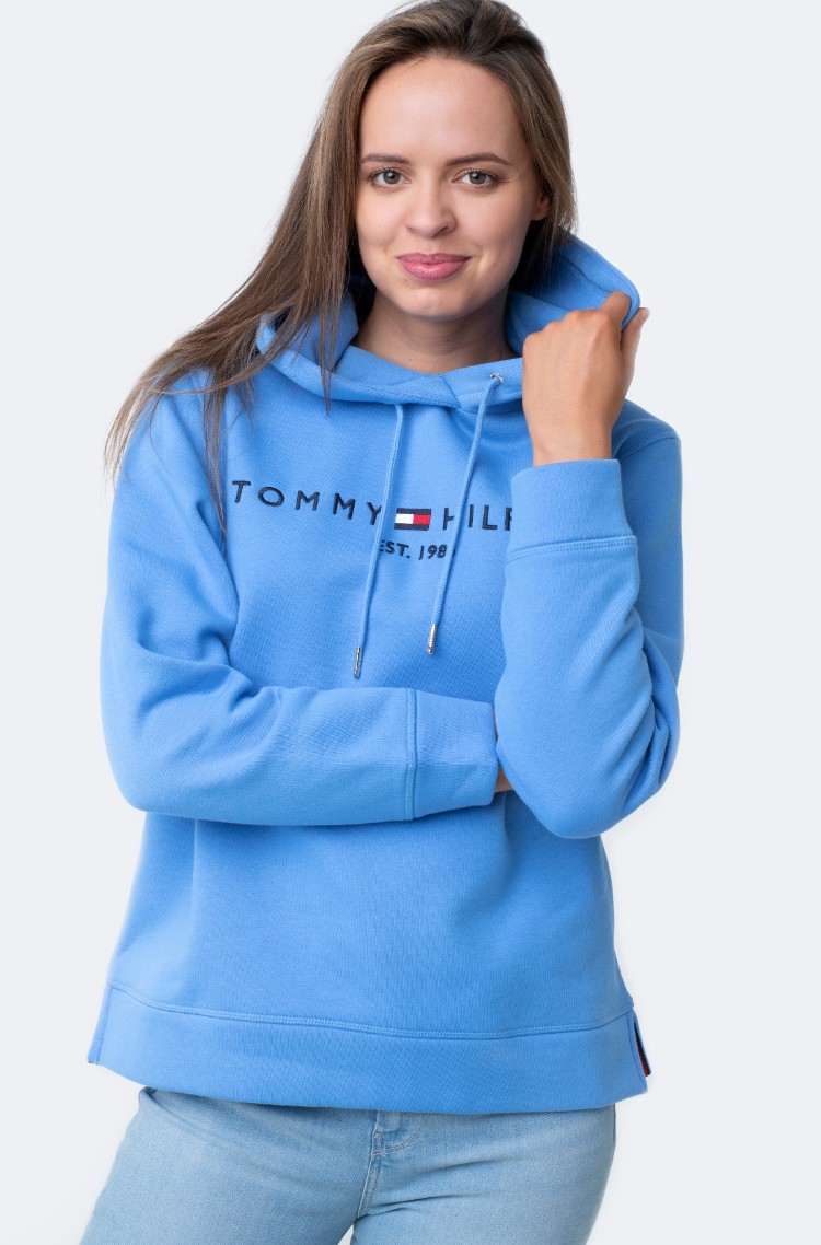 tommy hilfiger hoodie blue