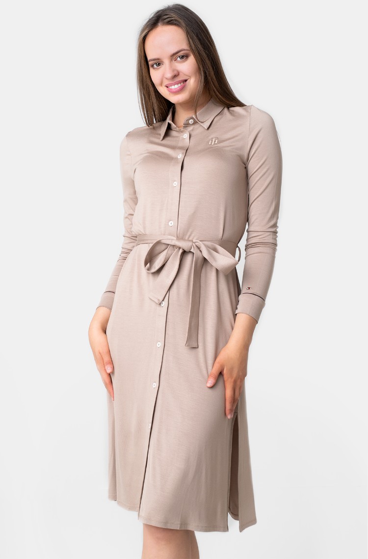 tommy hilfiger khaki dress