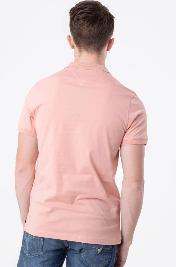 CLEAN JERSEY SLIM POLO-hover