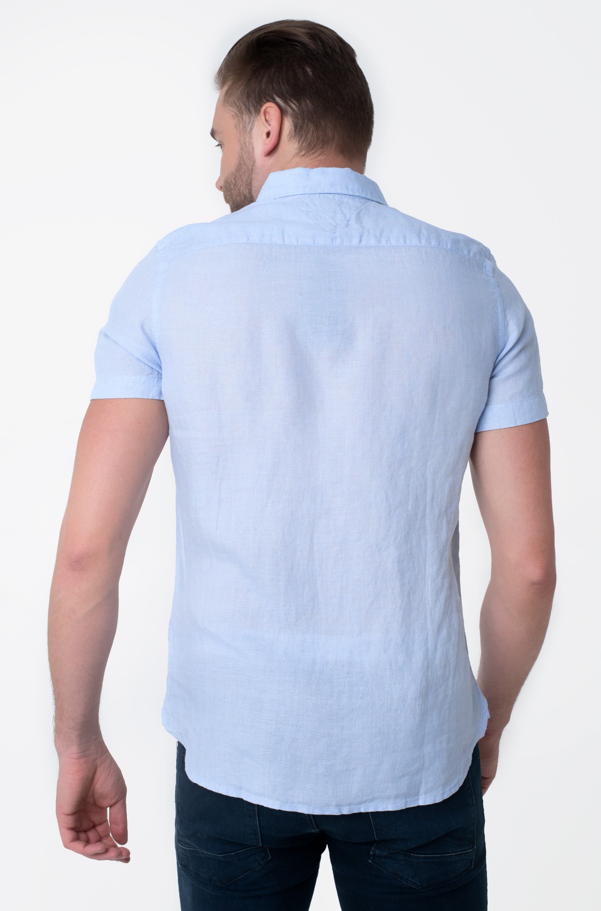 Short sleeve shirt PIGMENT DYED LI SF SHIRT S/S-full-2