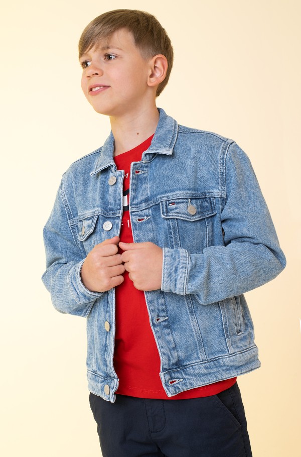 Tommy hilfiger sale kids denim jacket