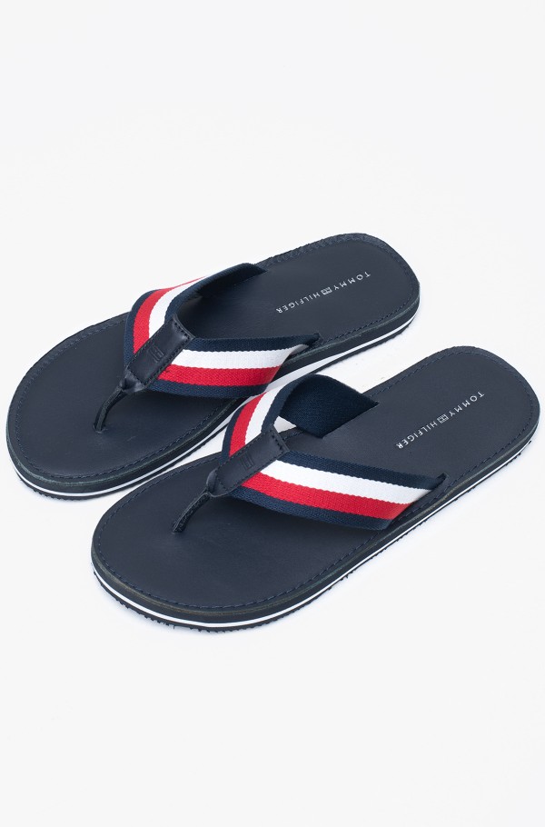 ELEVATED LEATHER BEACH SANDAL