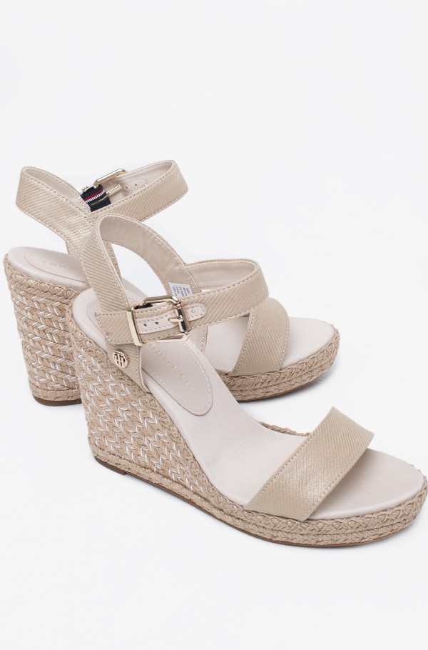 SHINY TOUCHES HIGH WEDGE SANDAL