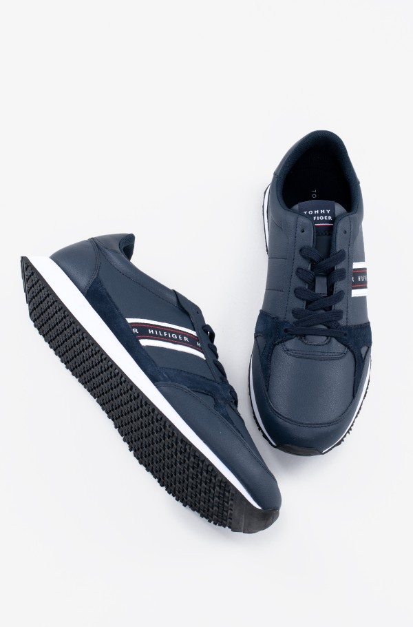 RUNNER LO LEATHER STRIPE-hover