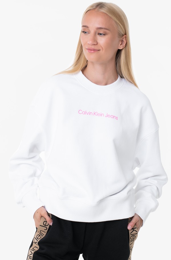 Calvin klein institutional on sale sweatshirt