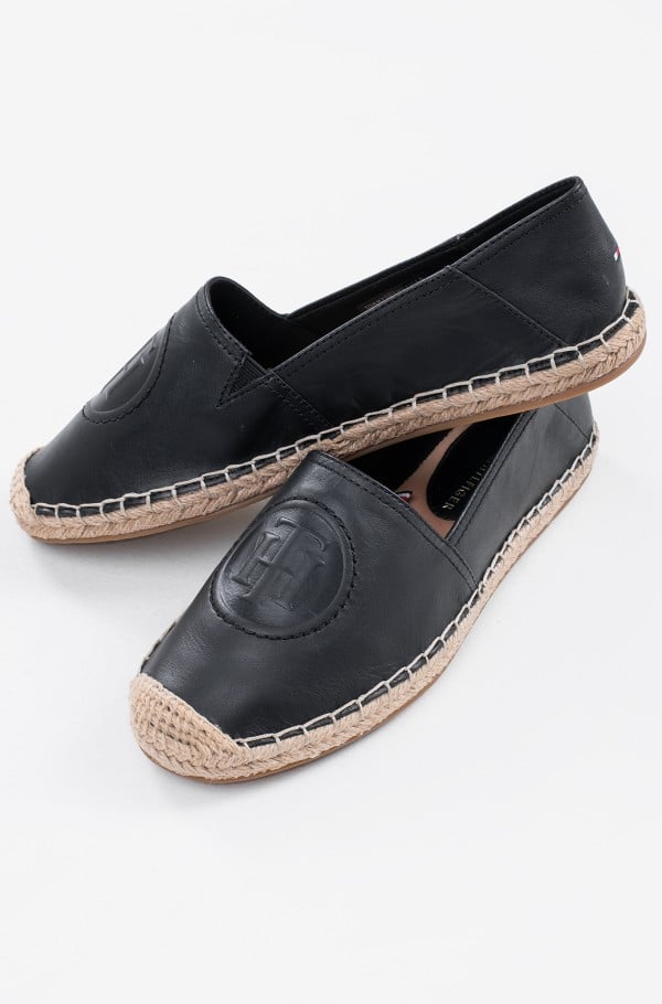 TH LOGO LEATHER ESPADRILLE-hover