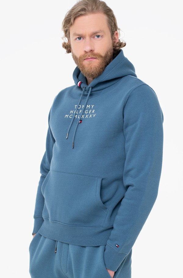 CENTRE GRAPHIC HOODY-hover