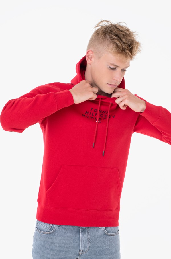 CENTRE GRAPHIC HOODY-hover