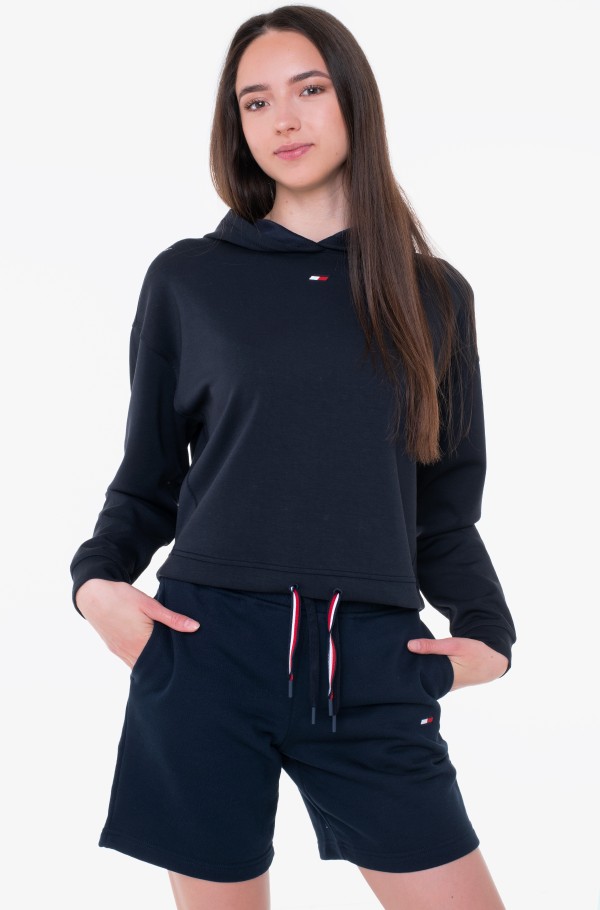 RELAXED SUEDED MODAL HOODIE