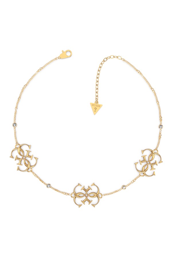 Guess Crystal Necklace Rose Gold | Cilento Designer Wear