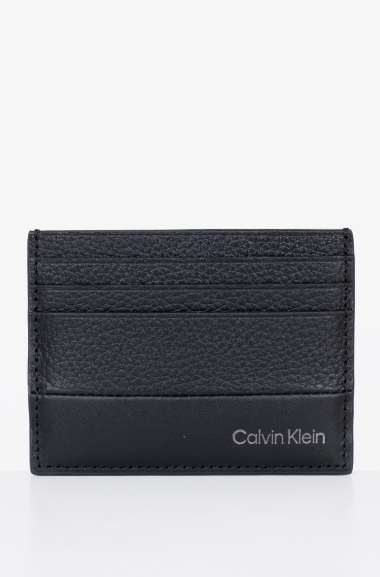 Calvin KleinCalvin Klein Natural RFID Cardholder 6CC CK Black Marque  