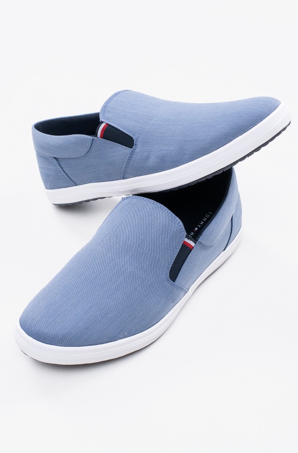 ESSENTIAL SLIP ON CHAMBRAY VULC-hover