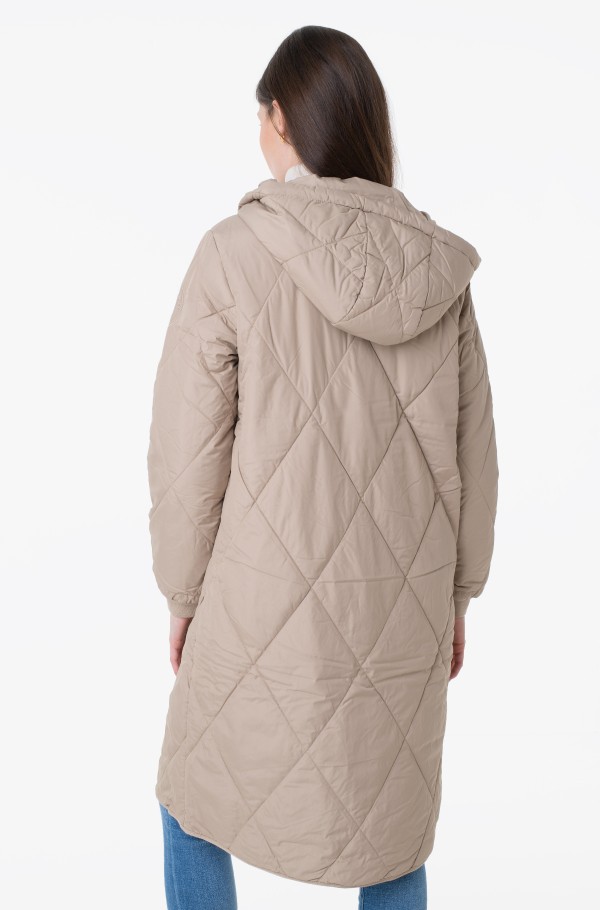 LW SORONA QUILTED COAT-hover