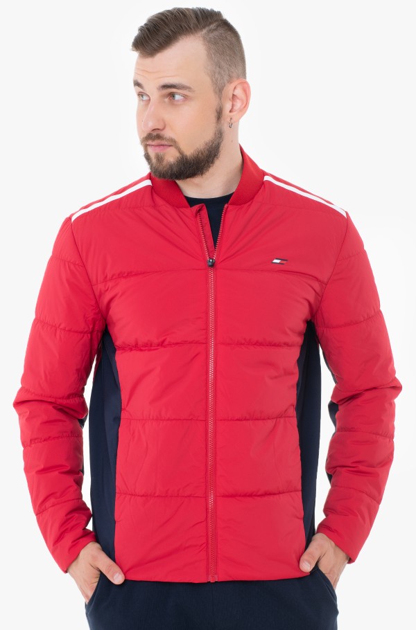 SPORTY TAPE BOMBER-hover