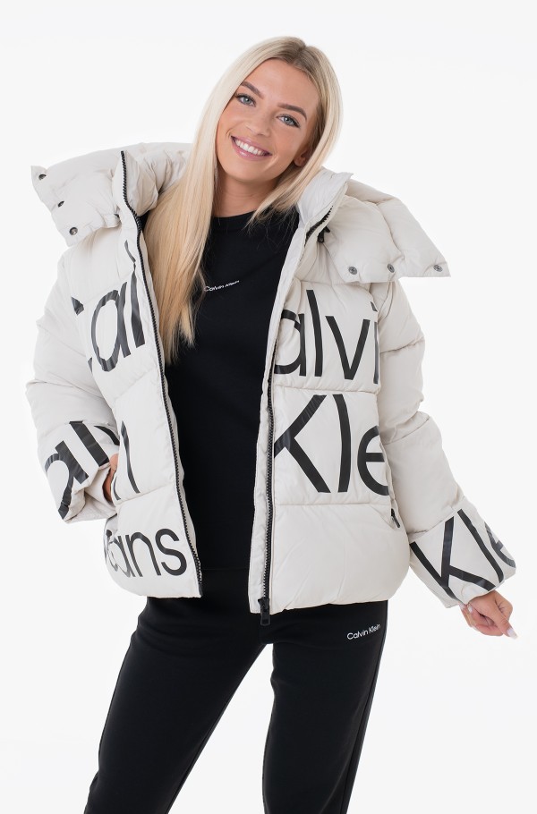 beige2 Jacket BOLD DISRUPTED LOGO PUFFER Calvin Klein, Jackets beige2 Jacket  BOLD DISRUPTED LOGO PUFFER Calvin Klein, Jackets | Denim Dream E-pood