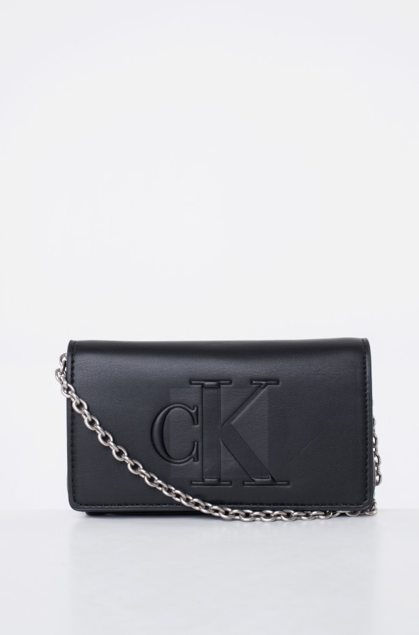 SCULPTED PHONE CROSSBODY CHAIN K60K609820-hover