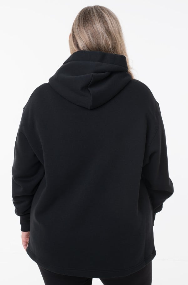 PLUS CONTRAST DRAWCORDS HOODIE-hover