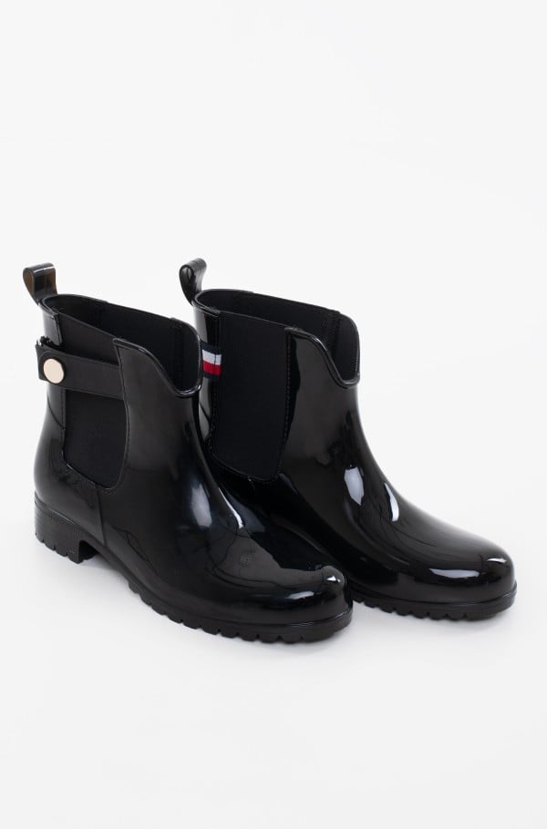 ANKLE RAINBOOT WITH METAL DETAIL-hover