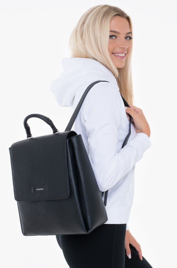 Black Backbag DRESSED BACKPACK LG K60K609418 Calvin Klein, Backpacks black  Backbag DRESSED BACKPACK LG K60K609418 Calvin Klein, Backpacks | Denim  Dream E-pood