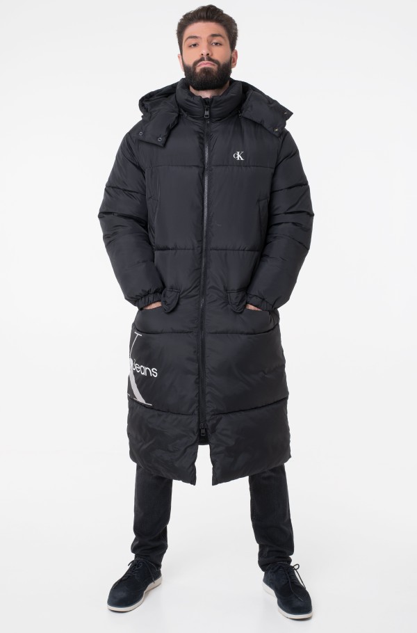 ESSENTIALS NON DOWN LONG JACKET-hover