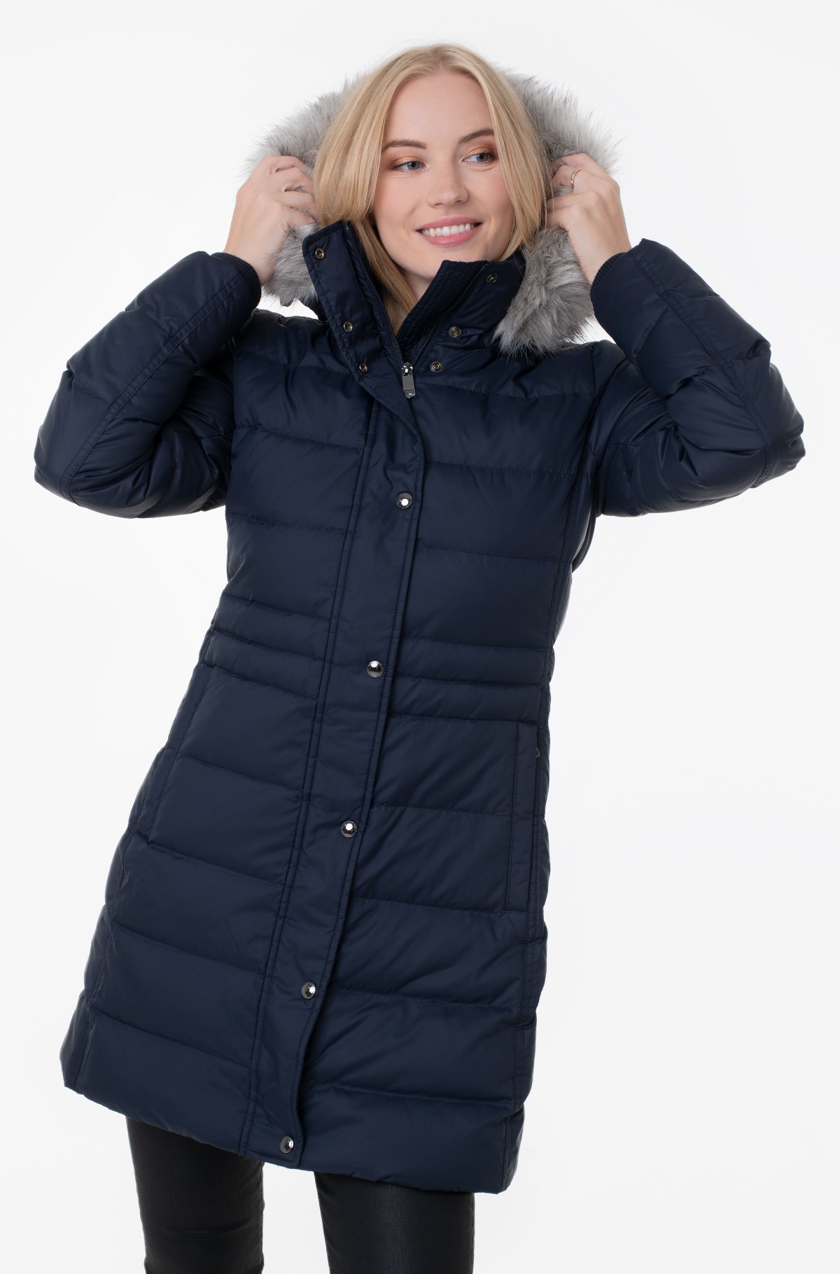 Parka TYRA DOWN COAT WITH FUR-full-1