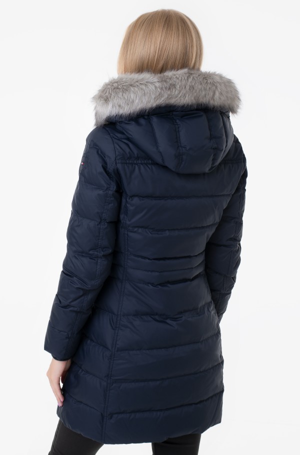 TYRA DOWN COAT WITH FUR-hover