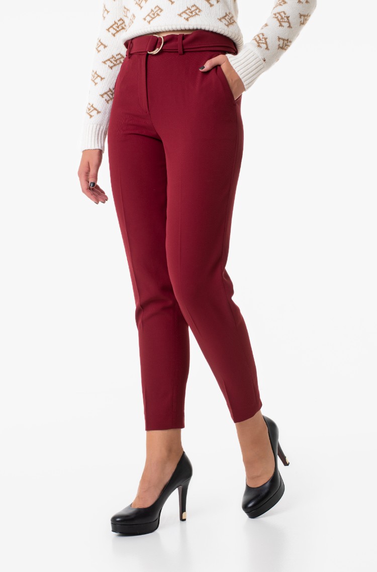 Red1 Suit trousers FLUID TWILL MICHELLE TAPER PANT Tommy Hilfiger, Women  Non-denim pants red1 Suit trousers FLUID TWILL MICHELLE TAPER PANT Tommy  Hilfiger, Women Non-denim pants | Denim Dream E-pood