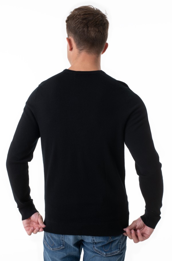 SUPERIOR WOOL CREW NECK SWEATER-hover