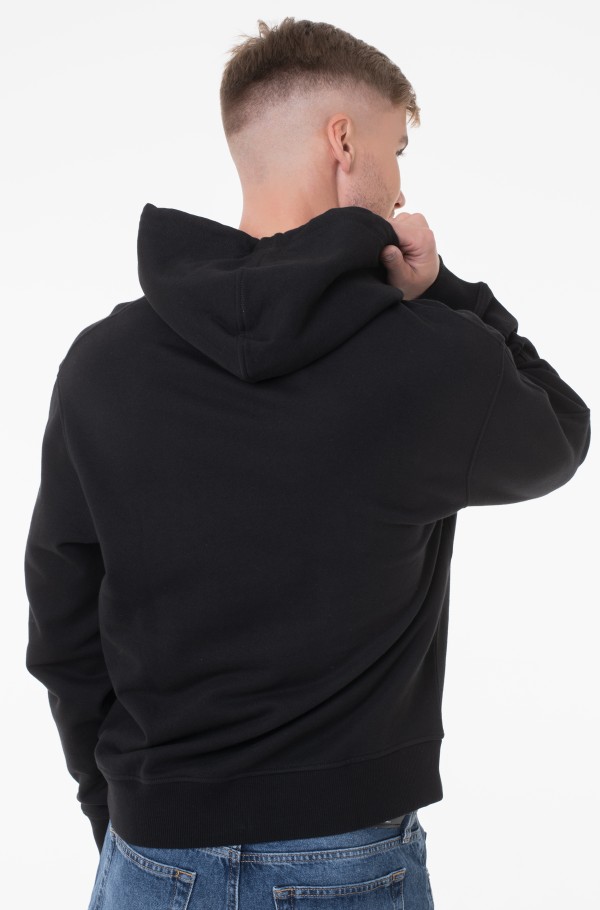 STACKED LOGO HOODIE-hover