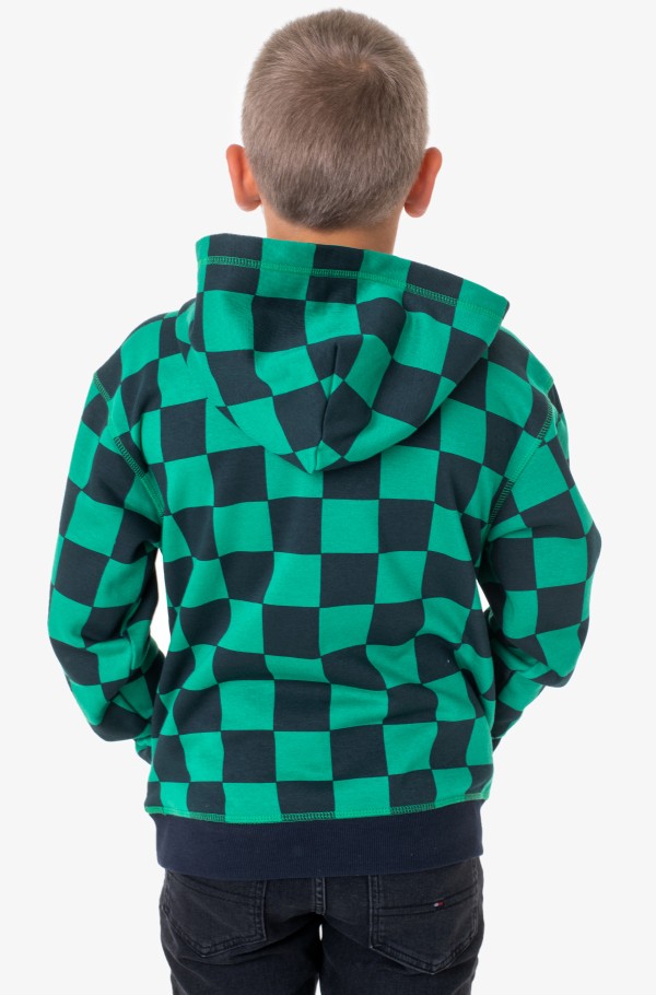 Checkered hoodie outlet kids