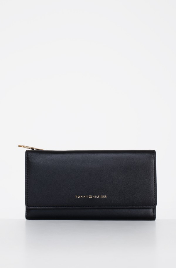 LUXE LEATHER SLIM FLAP WALLET