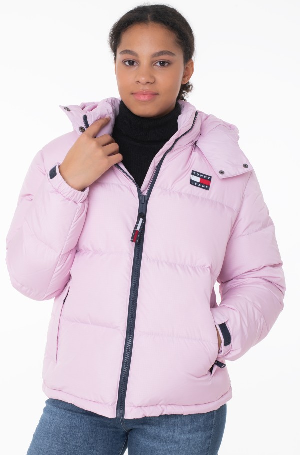 Tommy Jeans Alaska Puffer Vest Pink | Cilento Designer Wear