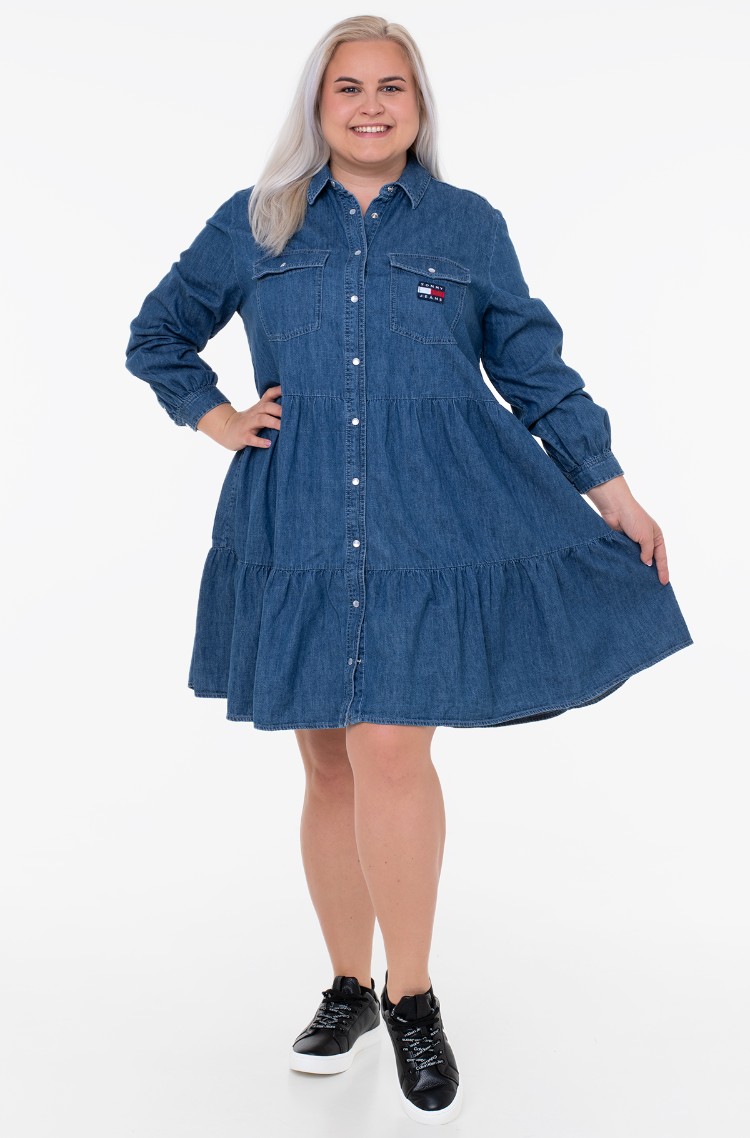 Blue Dress Dream DRESS CRV | Plus, SHIRT DENIM sizes Tommy Plus E-pood Denim Jeans TJW