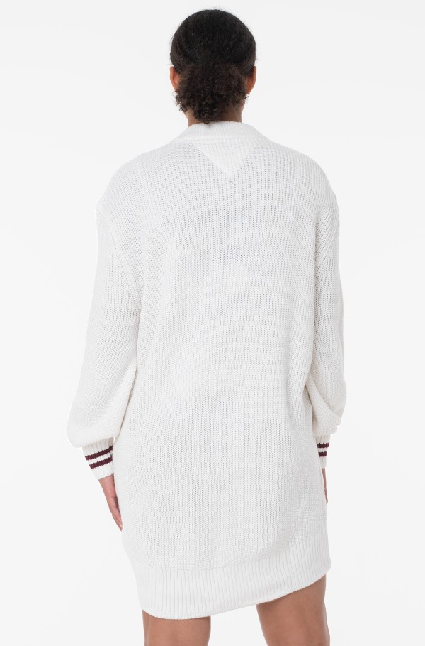 TJW COLLEGE CABLE SWEATER DRESS-hover