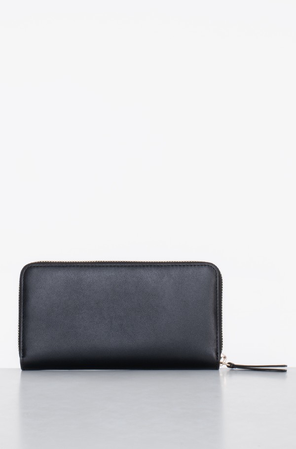 CHAIN LEATHER LARGE ZA WALLET-hover