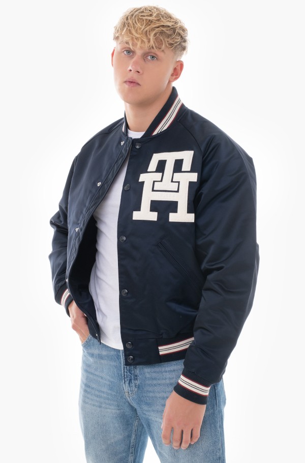 Tommy hilfiger varsity jacket on sale mens