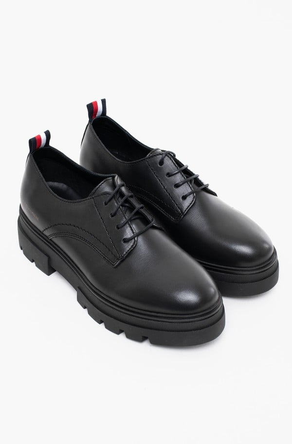 LEATHER LACE UP SHOE