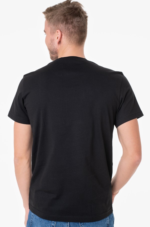 SMALL DISRUPTED LACQUER LOGO TEE-hover