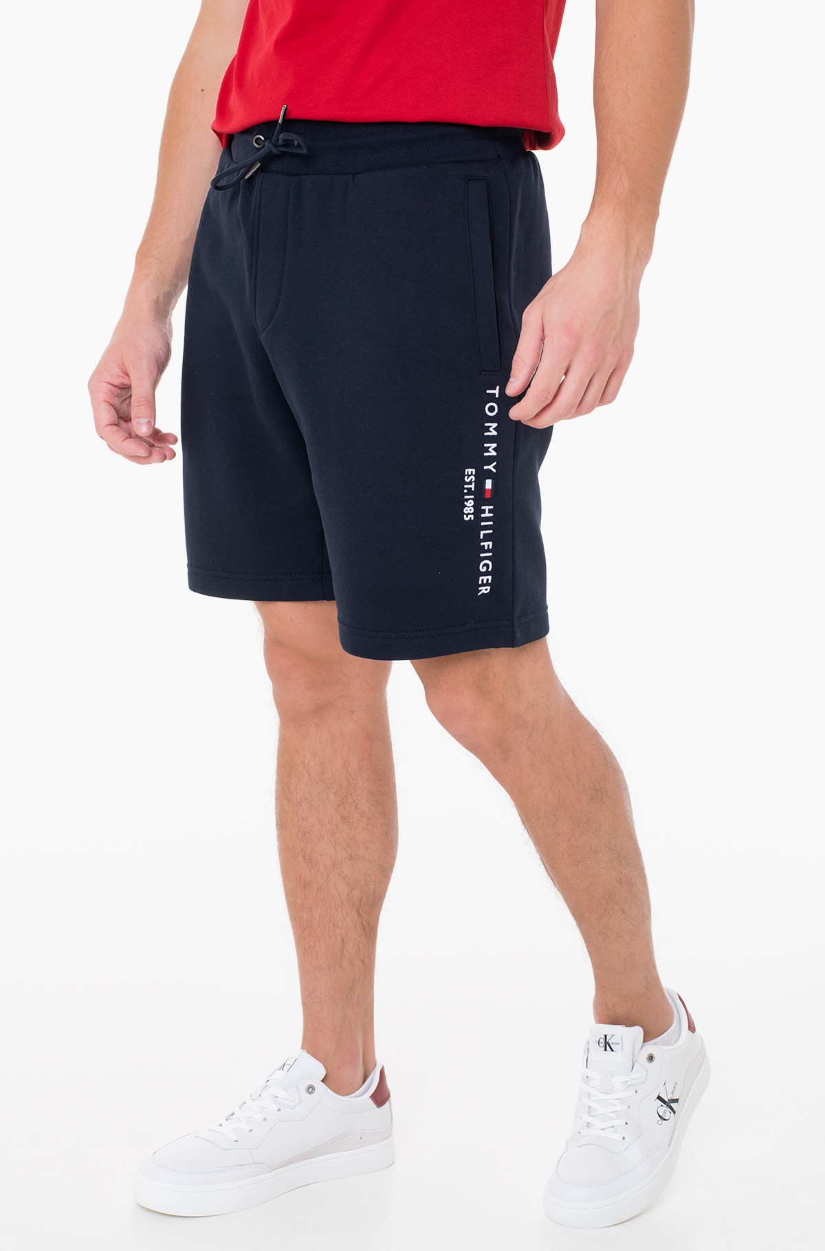 Short sports pants TOMMY LOGO SWEATSHORTS	-full-1