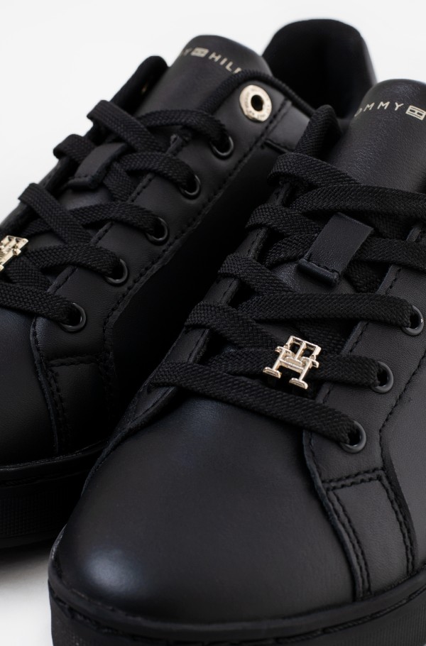 COURT SNEAKER WITH LACE HARDWARE-hover