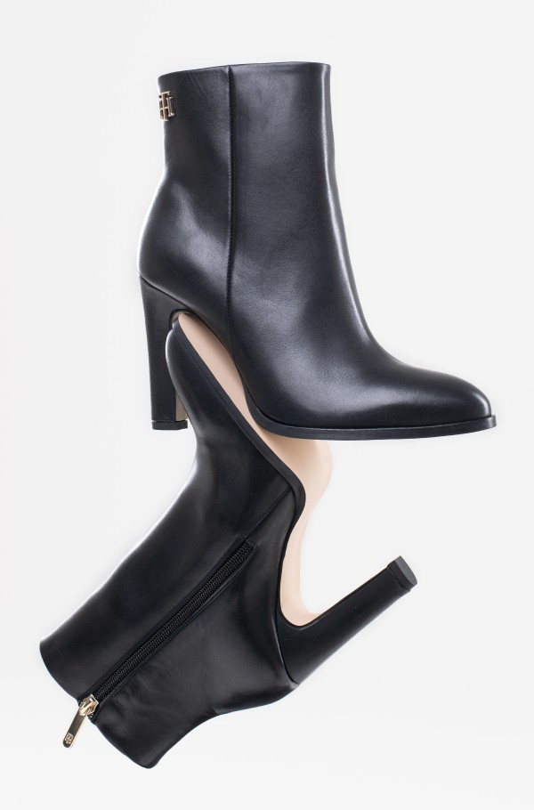 HIGH HEEL LEATHER BOOT-hover