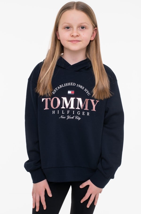 TOMMY FOIL GRAPHIC HOODIE