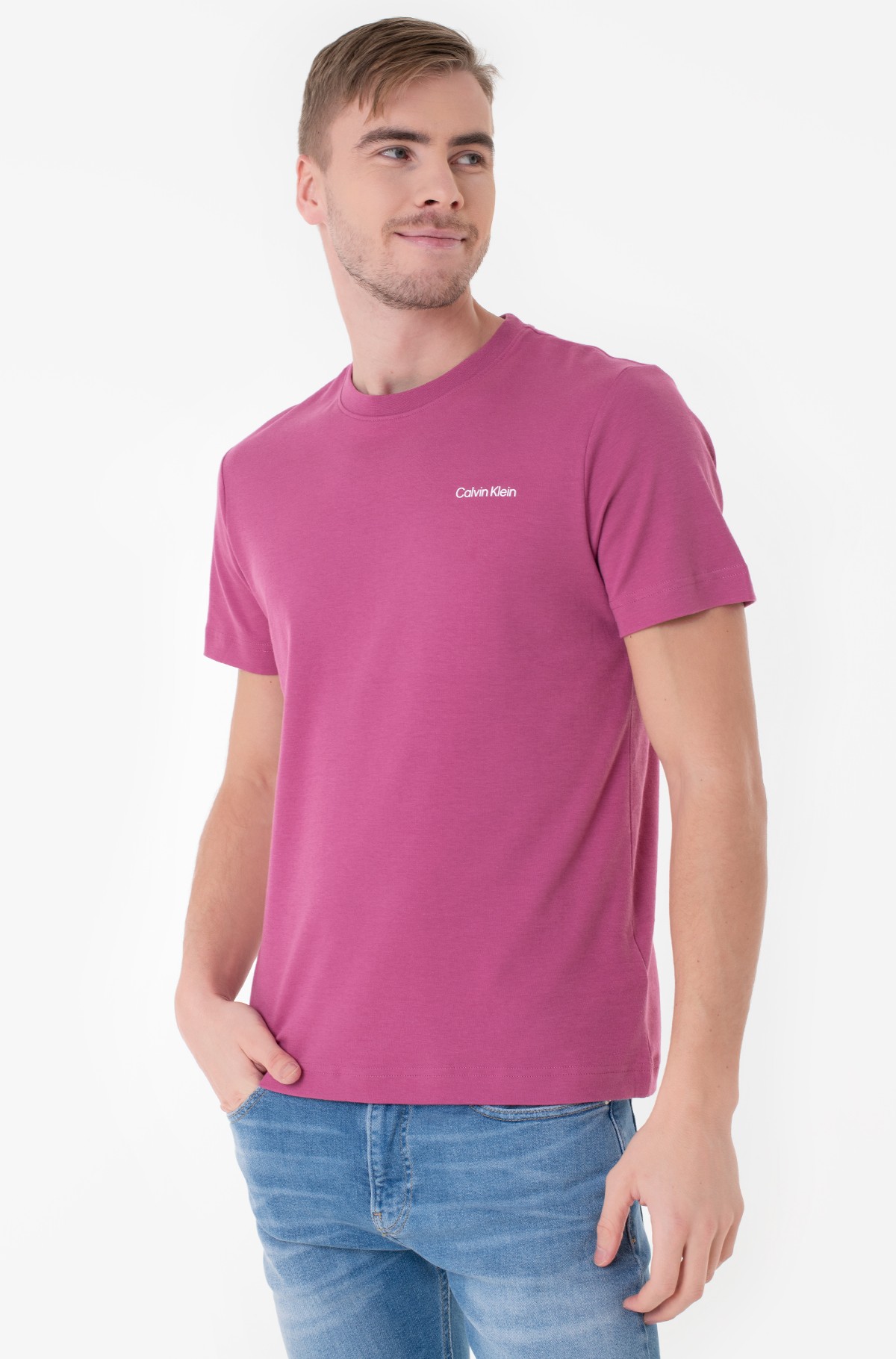 T-shirt MICRO LOGO INTERLOCK T-SHIRT-full-1