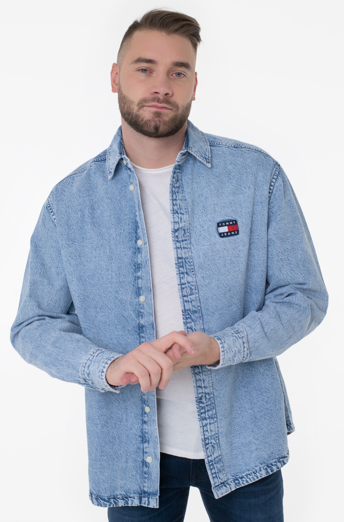Denim jacket TJM DENIM GRAPHIC ARCHIVE SHIRT-full-1