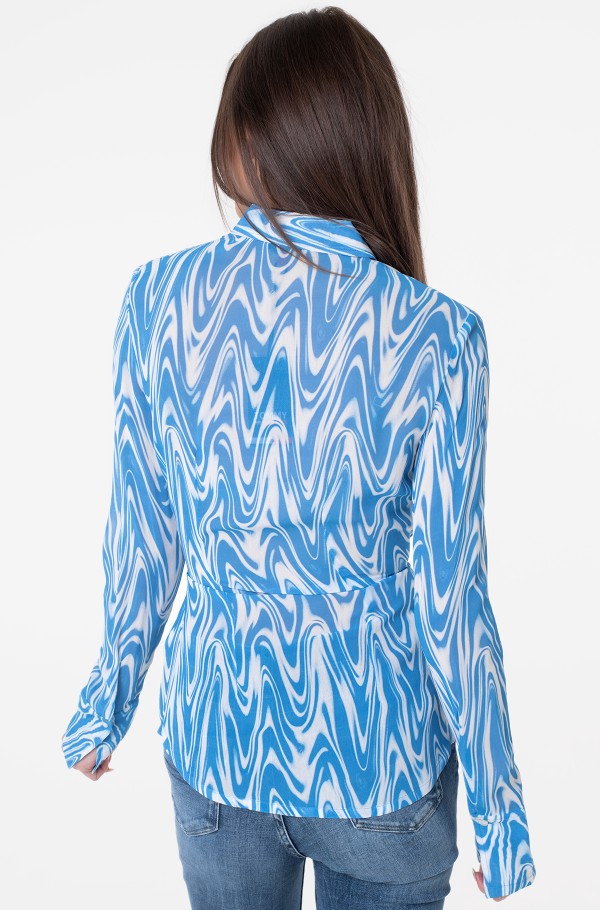 TJW SHEER PSYCHEDELIC SHIRT-hover
